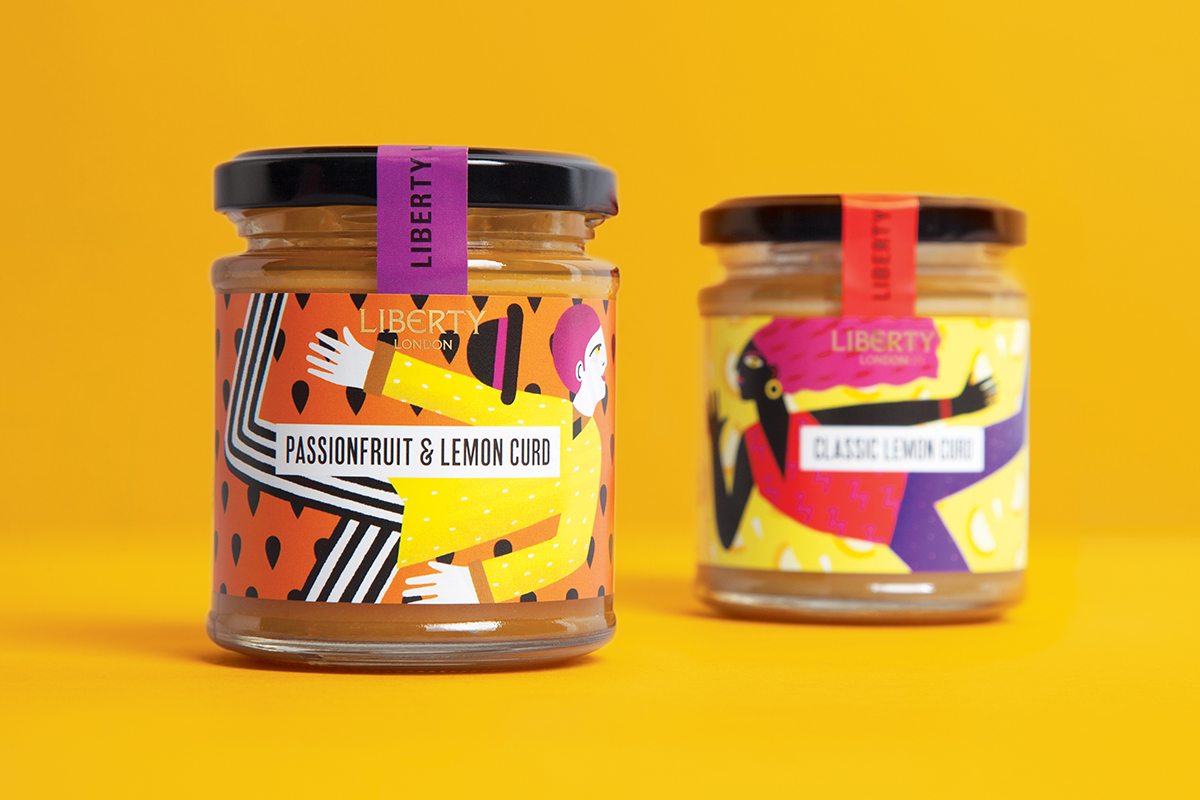  lemon curd packaging design