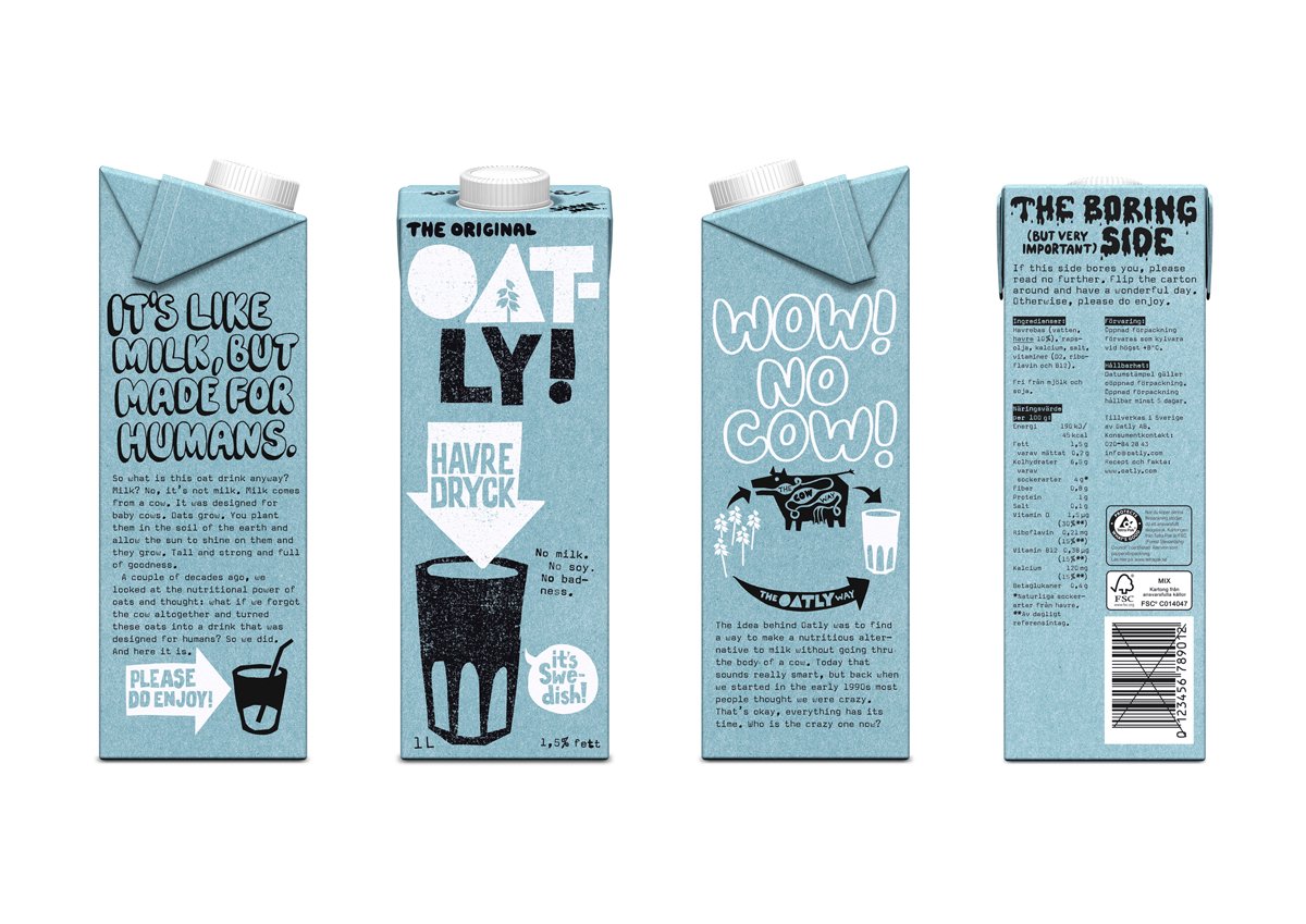 oatly design packaging 